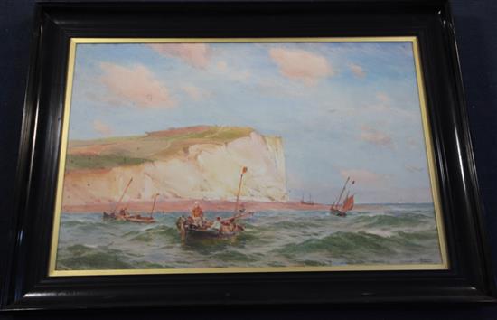 John Fraser (1858-1927) Seaford Head 20 x 30in.